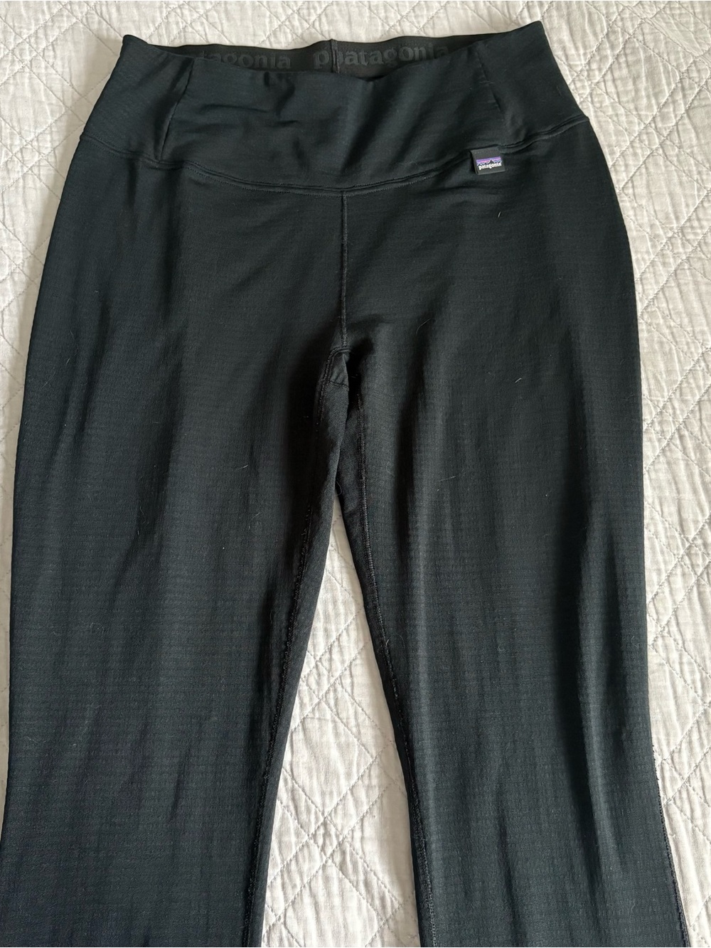 Patagonia Black Thermals - Size Medium